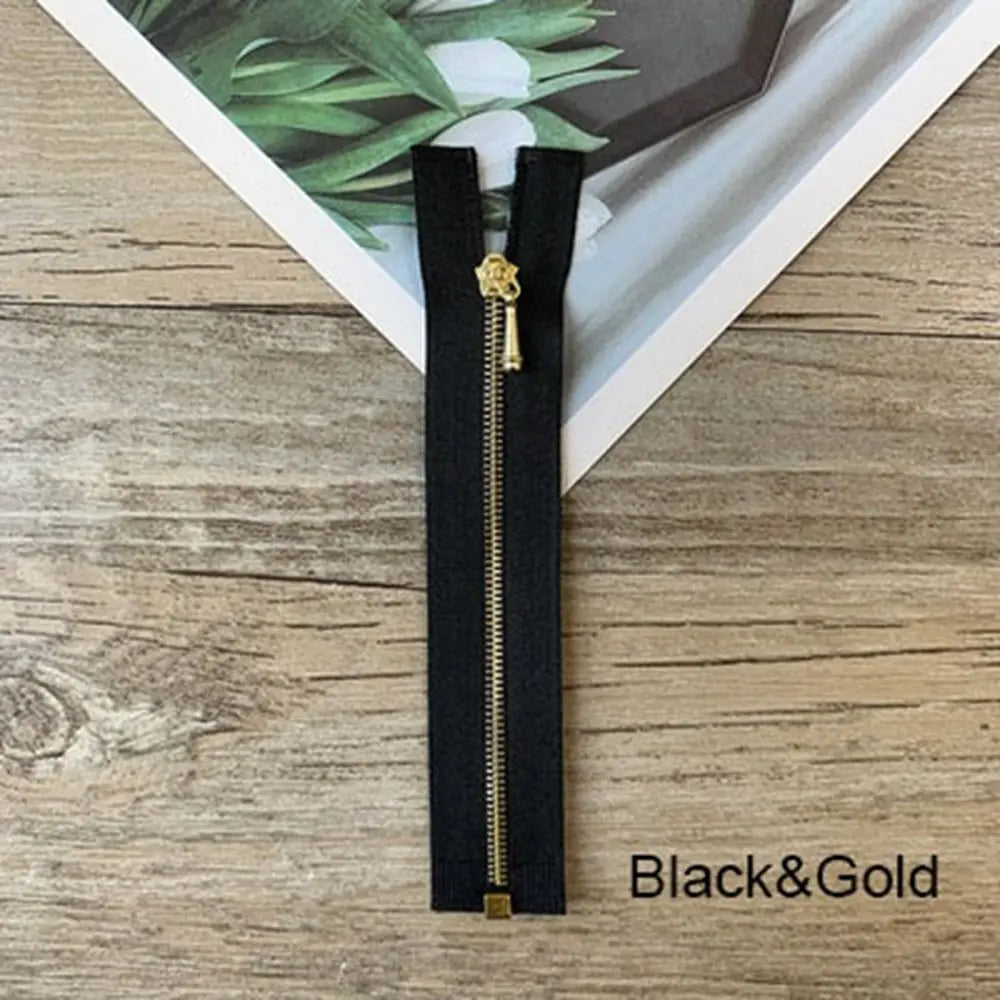Clothes Accessory High Quality 8 Styles Handmade Sewing Scrapbooking Doll Clothing Zippers Garment Applique Mini Zipper