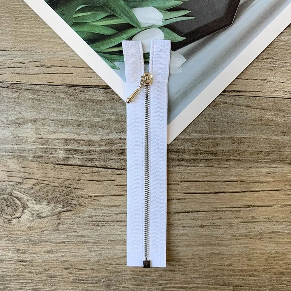 Clothes Accessory High Quality 8 Styles Handmade Sewing Scrapbooking Doll Clothing Zippers Garment Applique Mini Zipper