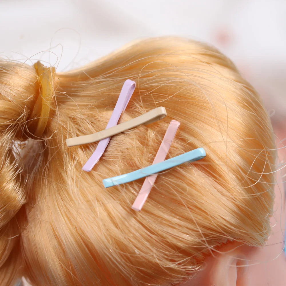 Doll Hair Clips (10pc Metal)