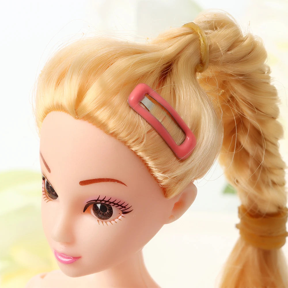 Doll Hair Clips (10pc Metal)