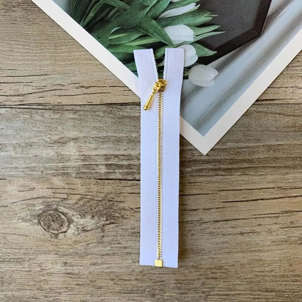 Clothes Accessory High Quality 8 Styles Handmade Sewing Scrapbooking Doll Clothing Zippers Garment Applique Mini Zipper