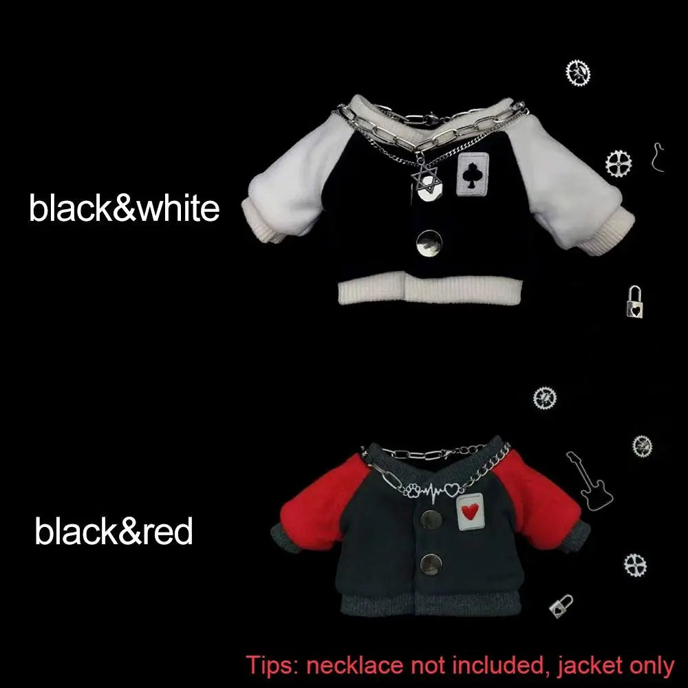Coat  Accessories Changing Dressing Game Cotton  Dolls Baseball Uniform Embroidery Jackets 20cm  Clothes