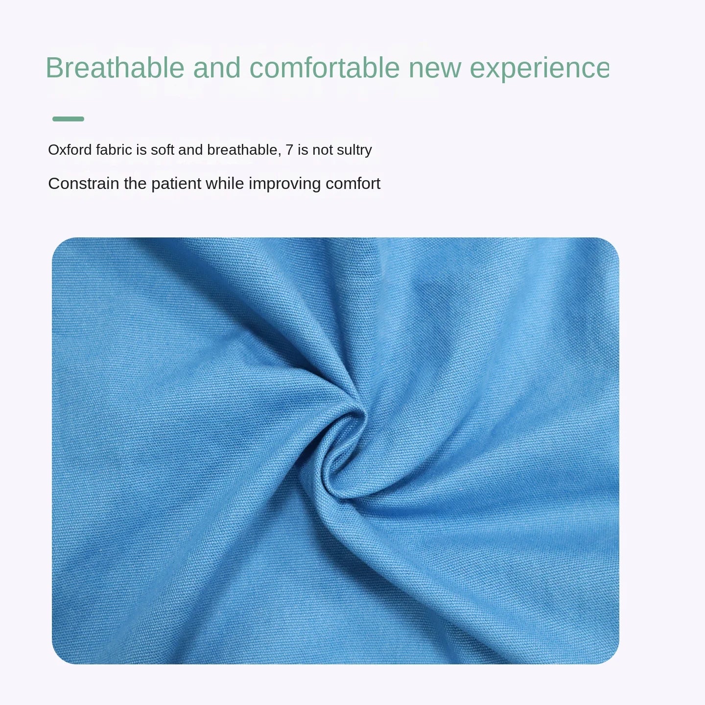 New Protective Restraint Clothing Oxford Cloth Safety Clothing Breathable Back Buckle Hidden Sleeves Portable Wear-Resistant