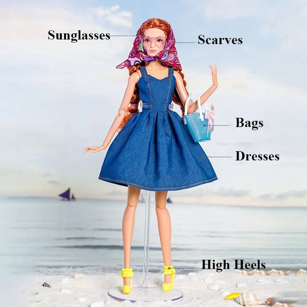 Fashion supermodel Elegant Dress Casual Wears DIY Accessories Princess Dresses Suit Party Bags