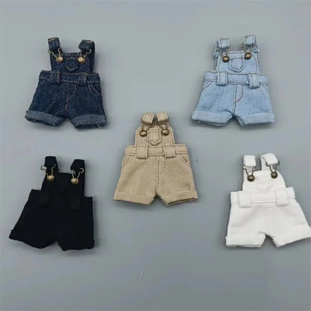 Accessories Casual Wears OB11 Denim Pants Playing House Dress Up Clothes Overalls Outfit Trousers Jeans Pants Girls