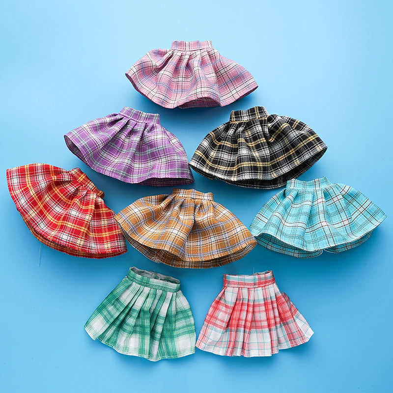 29-30cm Doll Clothes/Short Dress Fashion Tops Hoodies Sweatshirt Casual Wears 1/6 Dolls Gym Clothing Dolls Accessory
