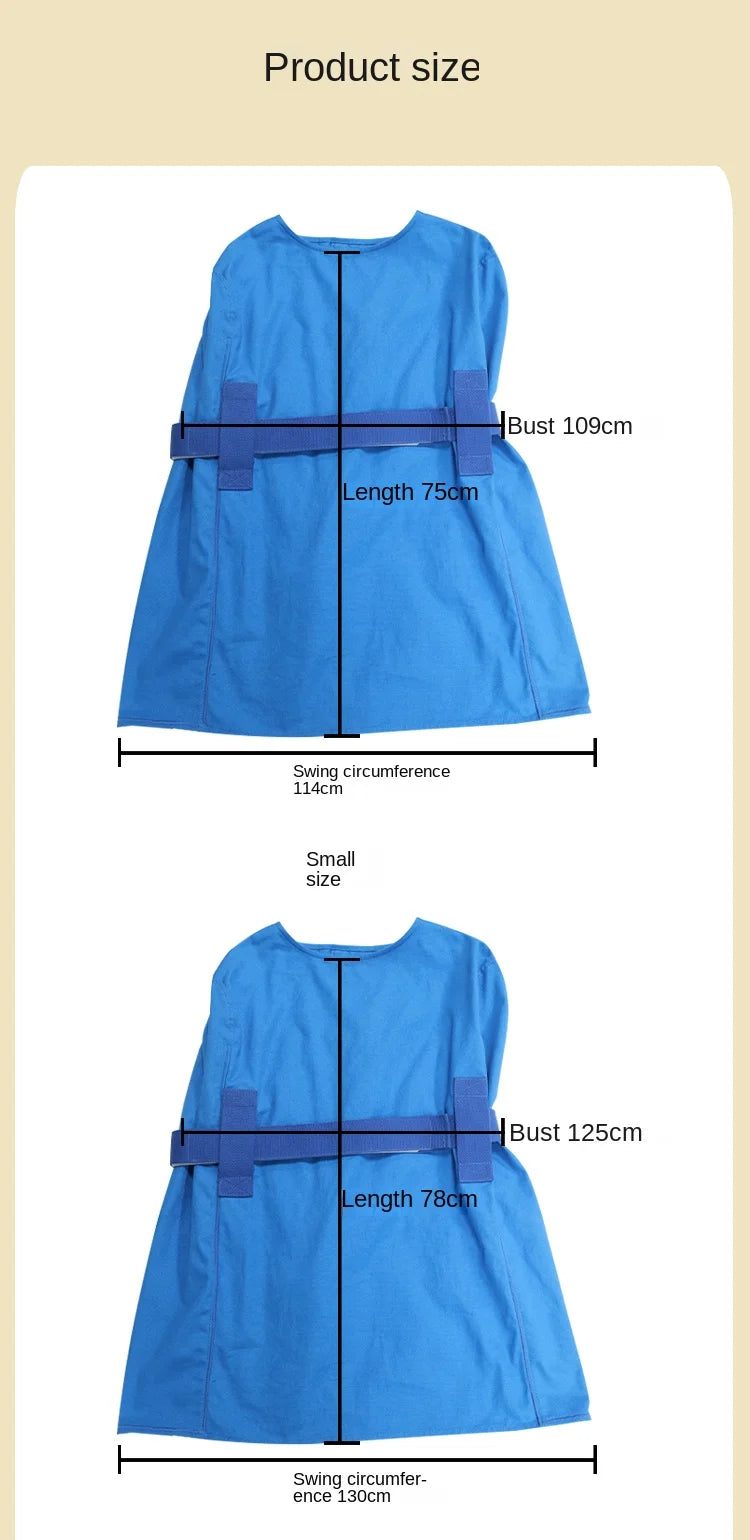 New Protective Restraint Clothing Oxford Cloth Safety Clothing Breathable Back Buckle Hidden Sleeves Portable Wear-Resistant