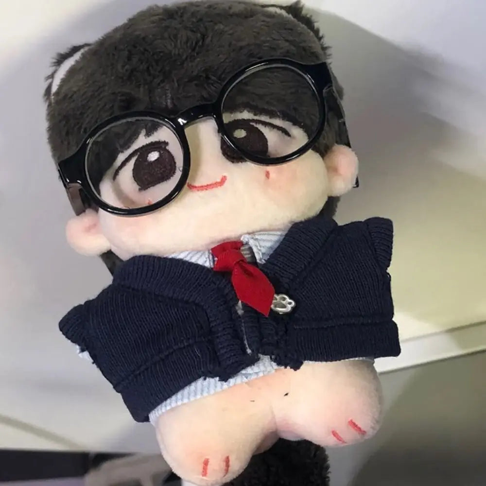 No Attributes Clothes Uniform 10cm Cotton Clothes Shirt Pants Clothes Outfit Lovely T-shirt Dress Up Set Accessories