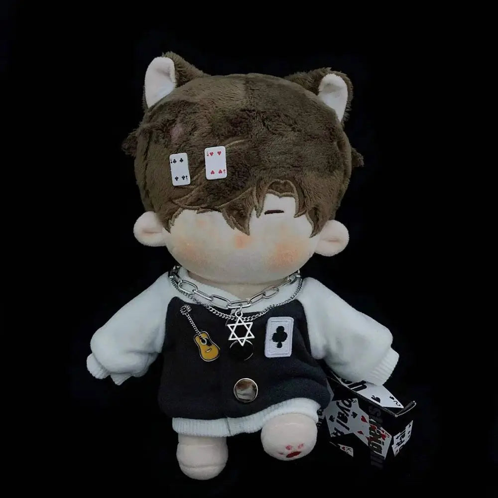 Coat  Accessories Changing Dressing Game Cotton  Dolls Baseball Uniform Embroidery Jackets 20cm  Clothes
