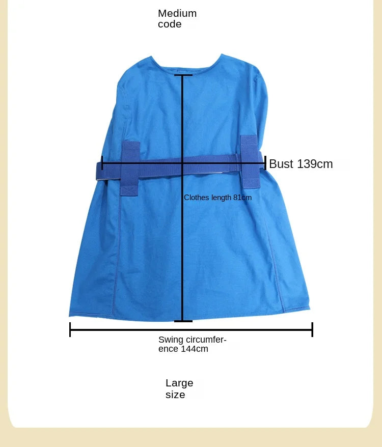 New Protective Restraint Clothing Oxford Cloth Safety Clothing Breathable Back Buckle Hidden Sleeves Portable Wear-Resistant