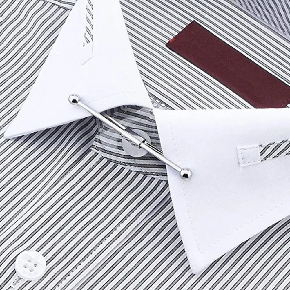 Alloy High-grade Prevent Exposure Non-injury Clothing Men Collar Clip Women Collar Bar Neckwear Accessories Tie Clip