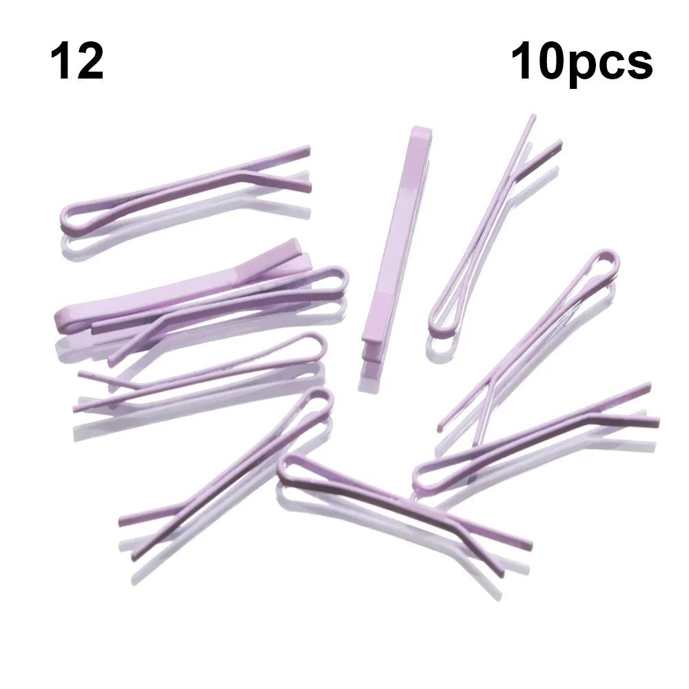 Doll Hair Clips (10pc Metal)