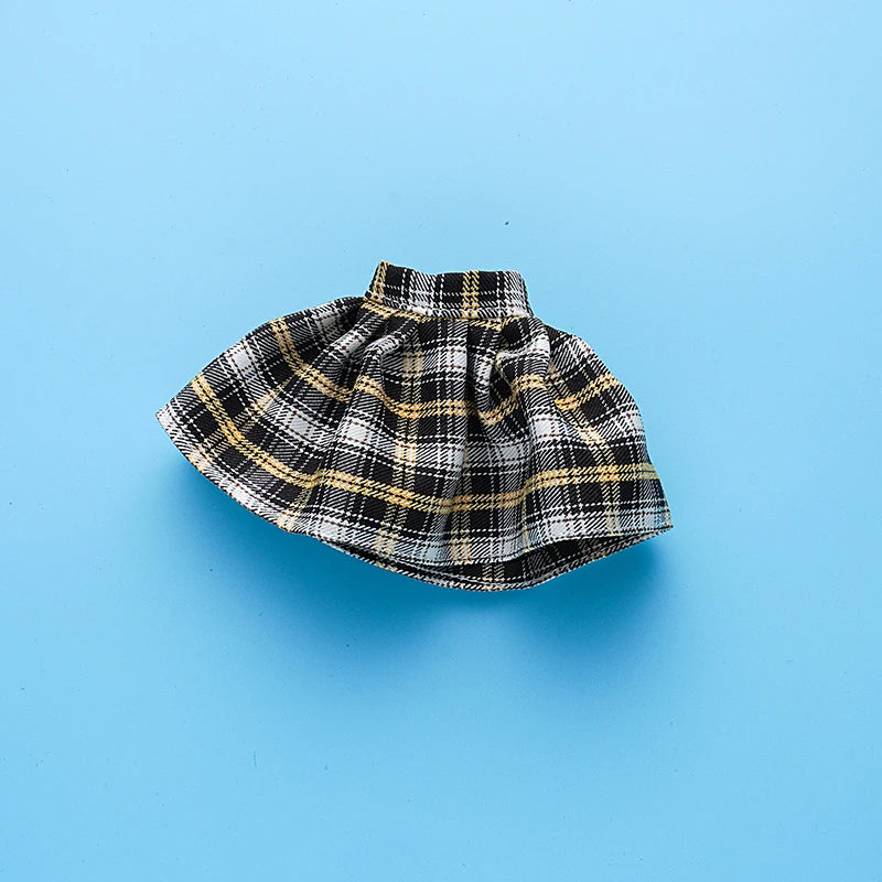 29-30cm Doll Clothes/Short Dress Fashion Tops Hoodies Sweatshirt Casual Wears 1/6 Dolls Gym Clothing Dolls Accessory
