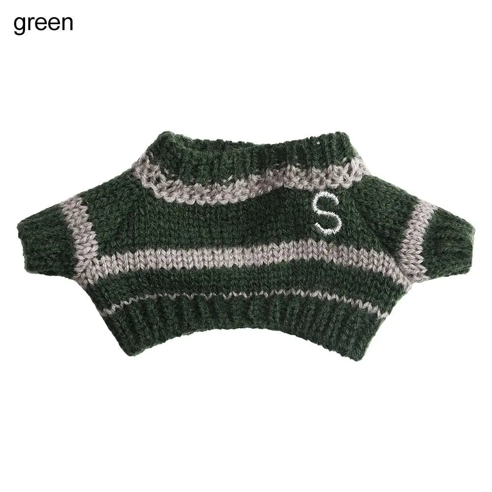 New Doll Clothes for 20cm Dolls Overalls Accessories Plush Doll's Clothing Sweater Stuffed Toy Dolls Outfit for Korea Idol Dolls