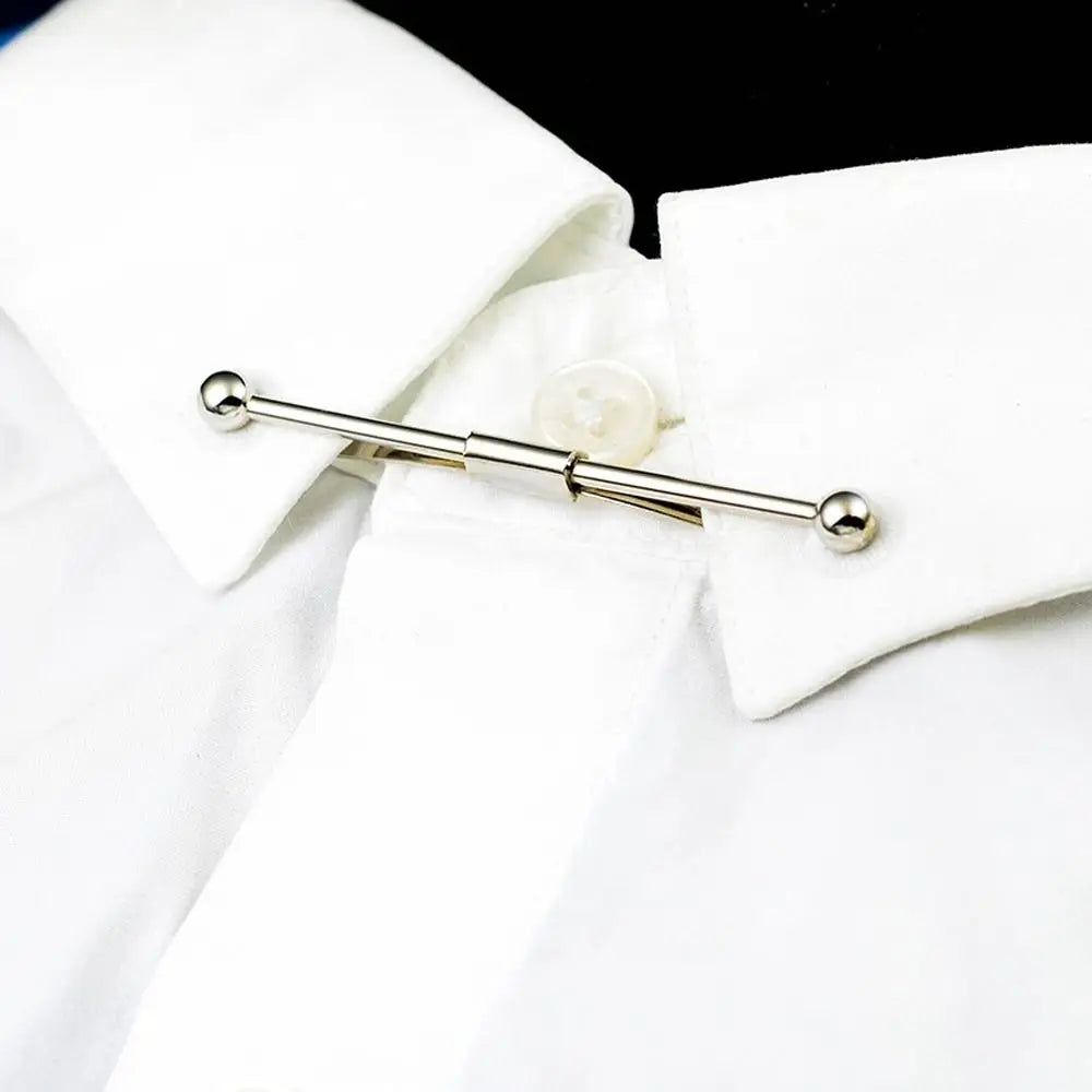Pendent Non-injury Clothing High-grade Prevent Exposure Tassel Women Collar Bar Tie Clip Men Collar Clip Neckwear Accessories