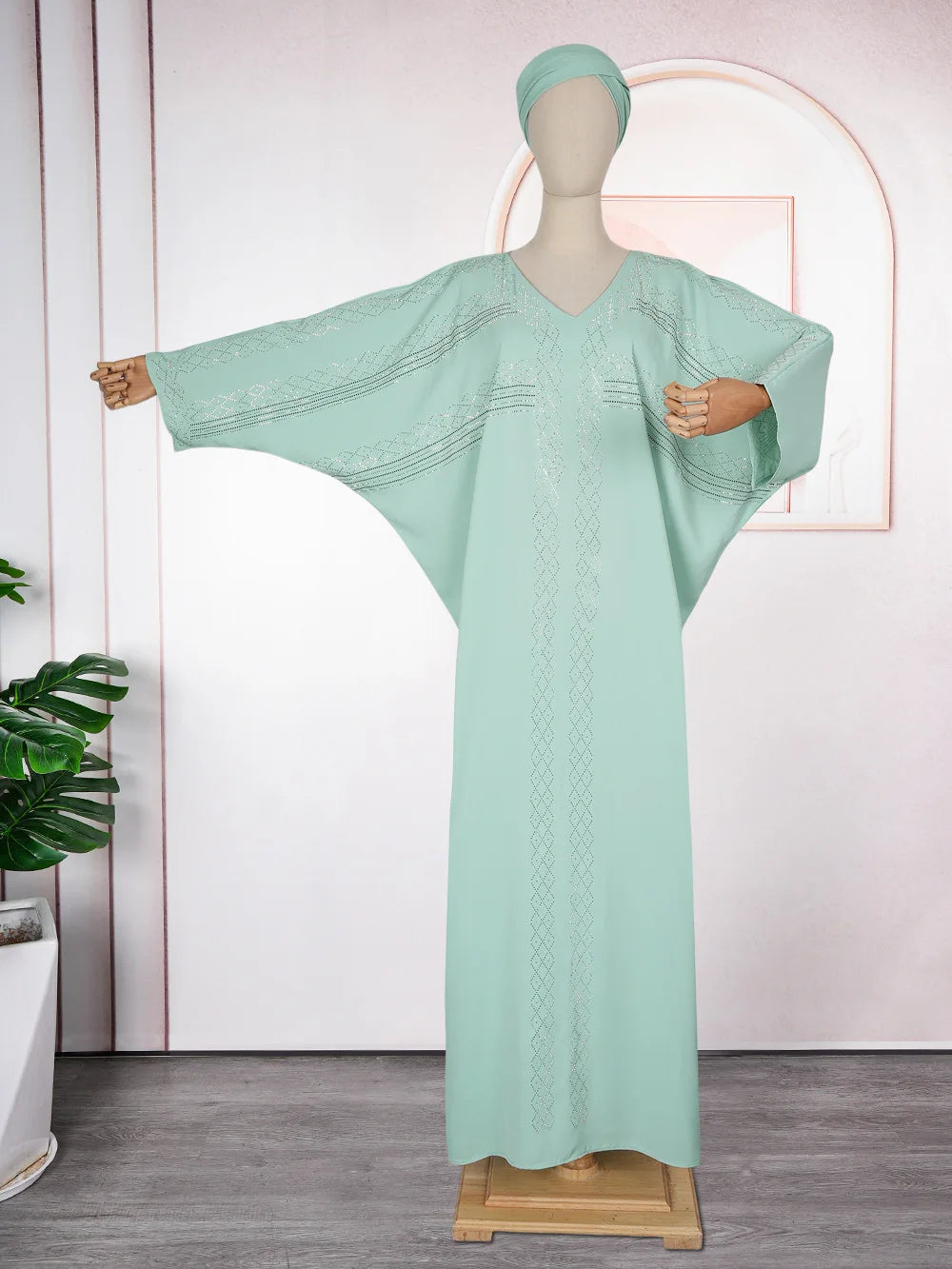 Abayas For Women Dubai Luxury 2025 Chiffon Boubou Muslim Fashion Caftan Marocain Wedding Evening Party Dresses African Clothes
