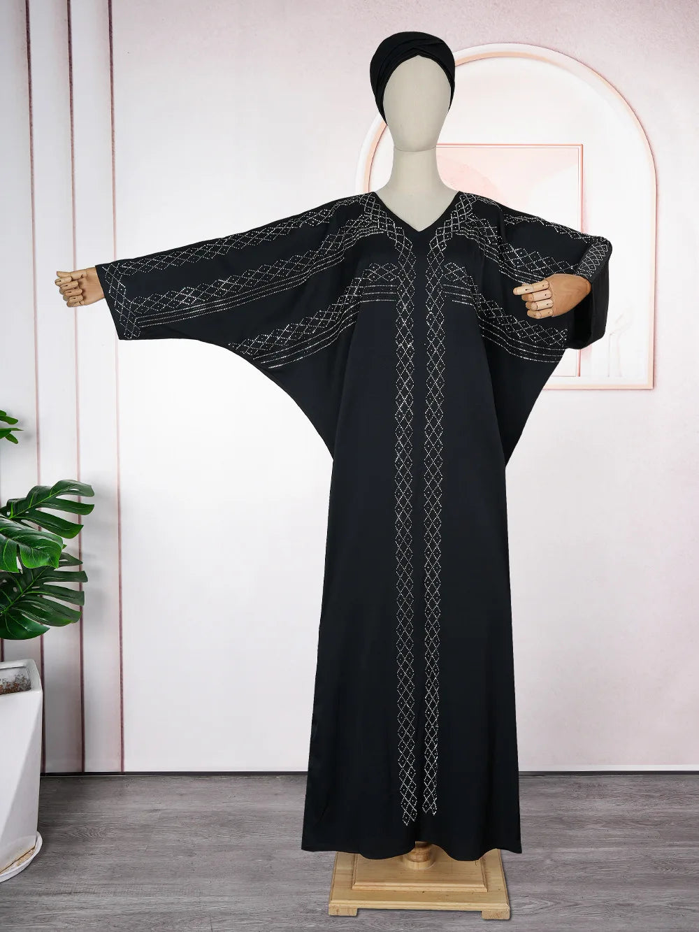 Abayas For Women Dubai Luxury 2025 Chiffon Boubou Muslim Fashion Caftan Marocain Wedding Evening Party Dresses African Clothes
