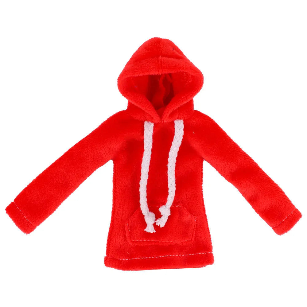 29-30cm Doll Clothes/Short Dress Fashion Tops Hoodies Sweatshirt Casual Wears 1/6 Dolls Gym Clothing Dolls Accessory