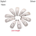 Doll Hair Clips (10pc Metal)