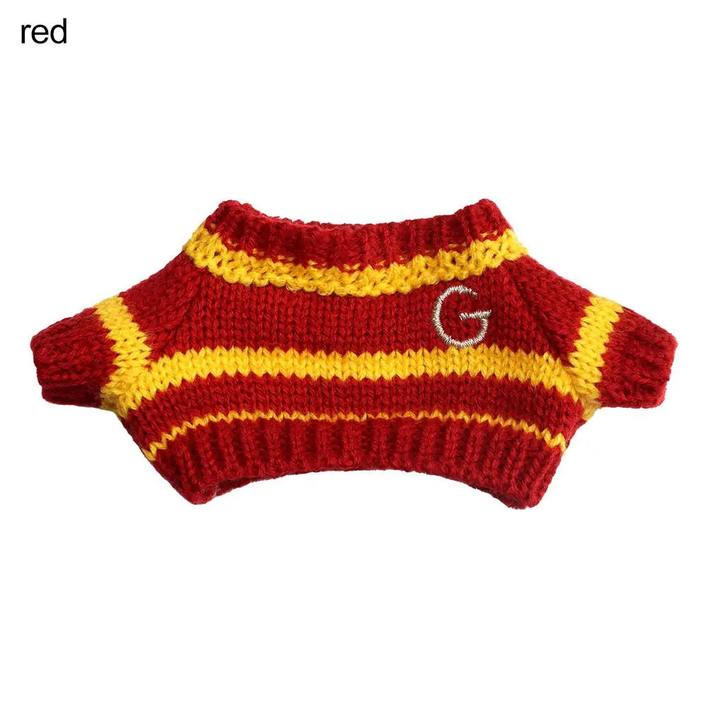New Doll Clothes for 20cm Dolls Overalls Accessories Plush Doll's Clothing Sweater Stuffed Toy Dolls Outfit for Korea Idol Dolls