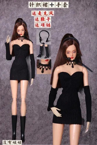 2024 new clothing set / winter wear sweater dress top pant coat suit / doll accessories for 30cm xinyi Fr ST blythe BB doll