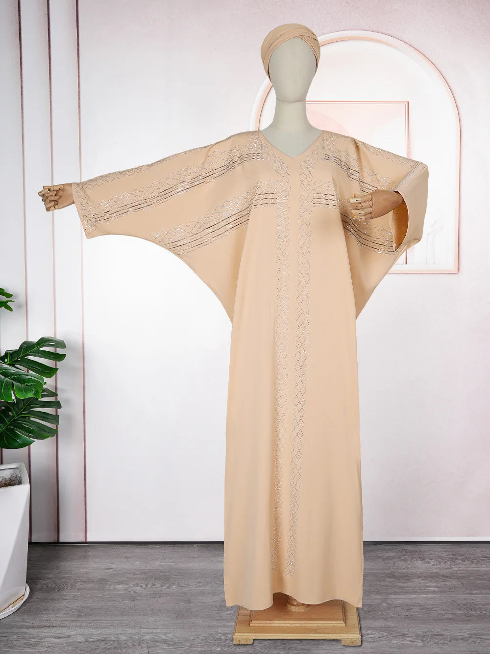 Abayas For Women Dubai Luxury 2025 Chiffon Boubou Muslim Fashion Caftan Marocain Wedding Evening Party Dresses African Clothes