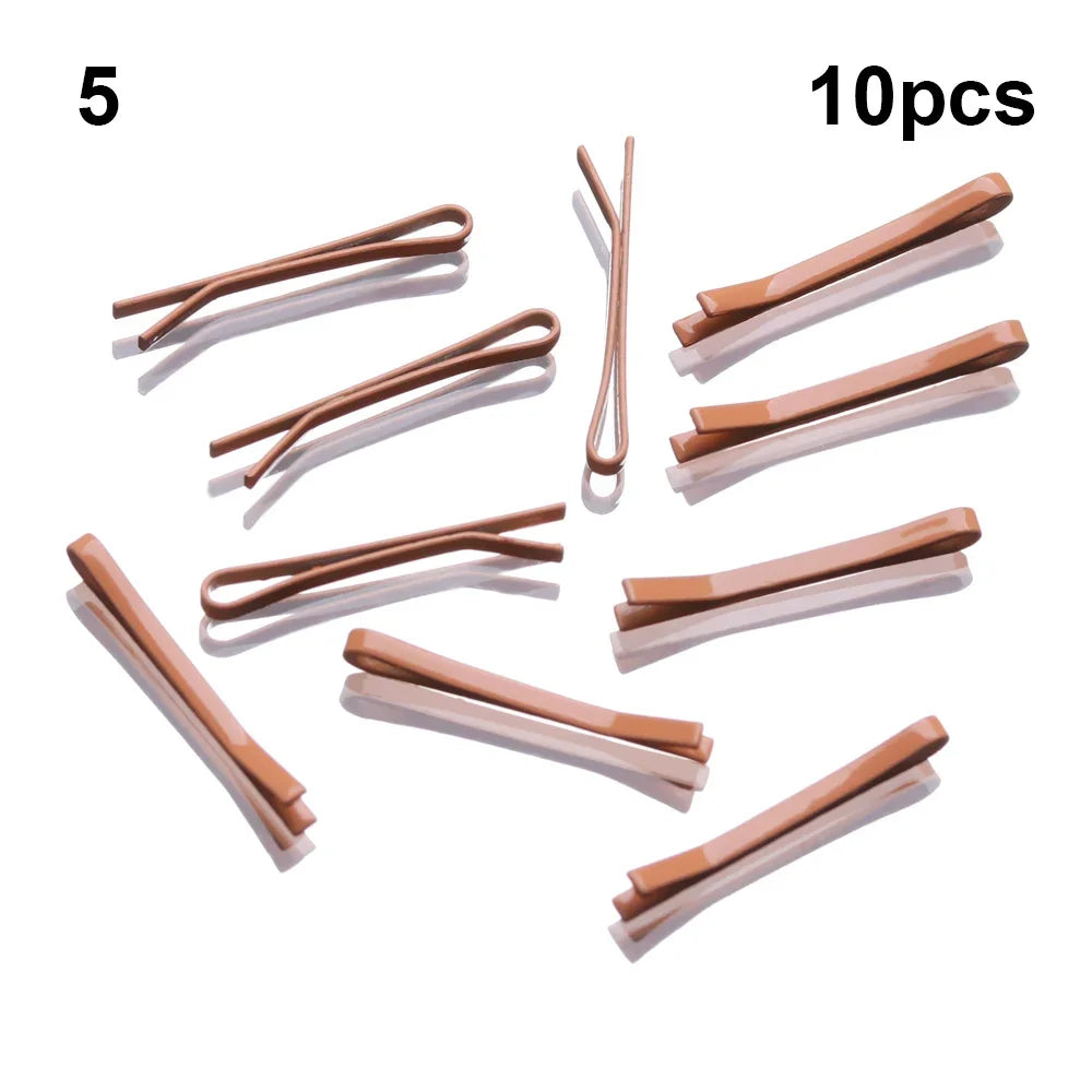 Doll Hair Clips (10pc Metal)