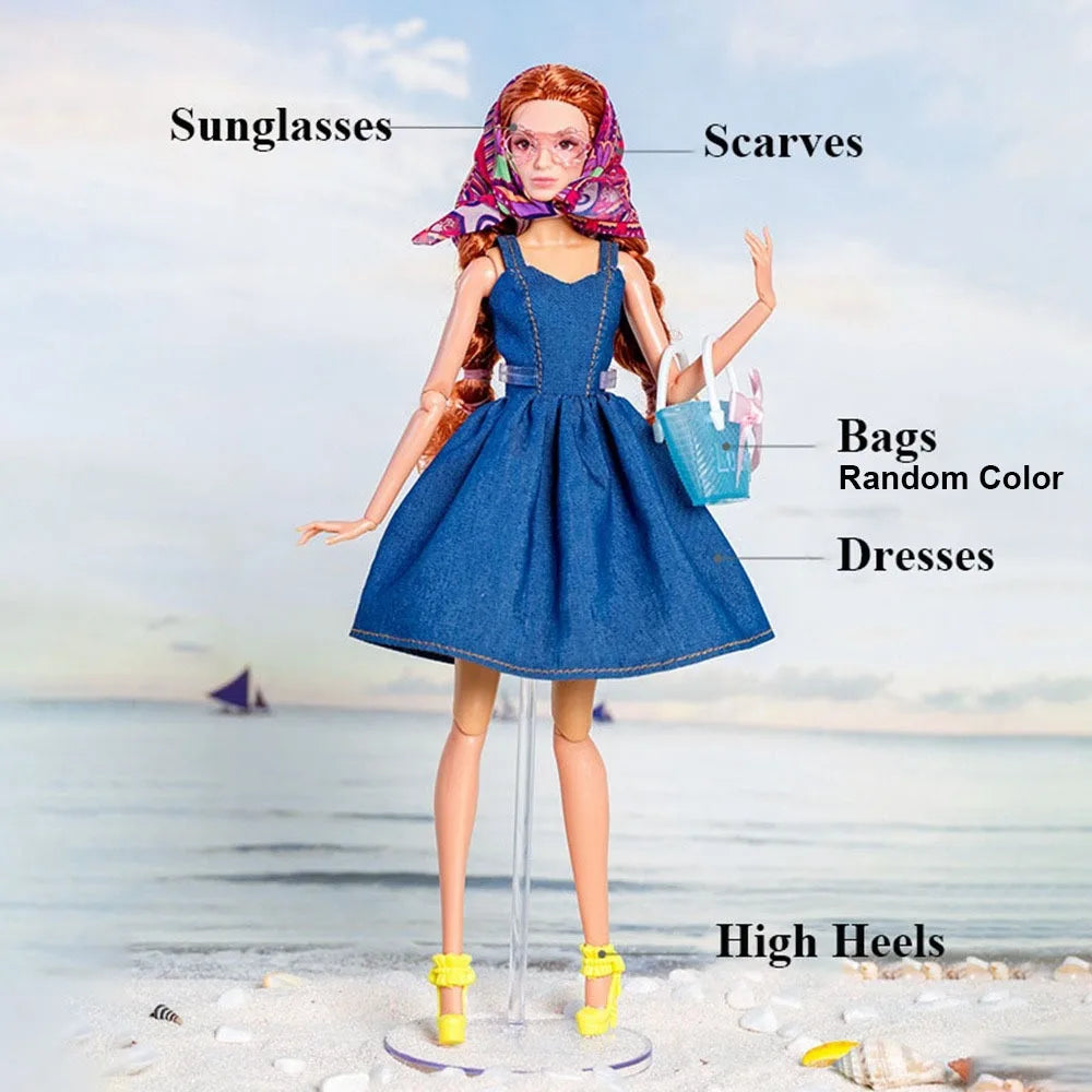 Fashion supermodel Elegant Dress Casual Wears DIY Accessories Princess Dresses Suit Party Bags