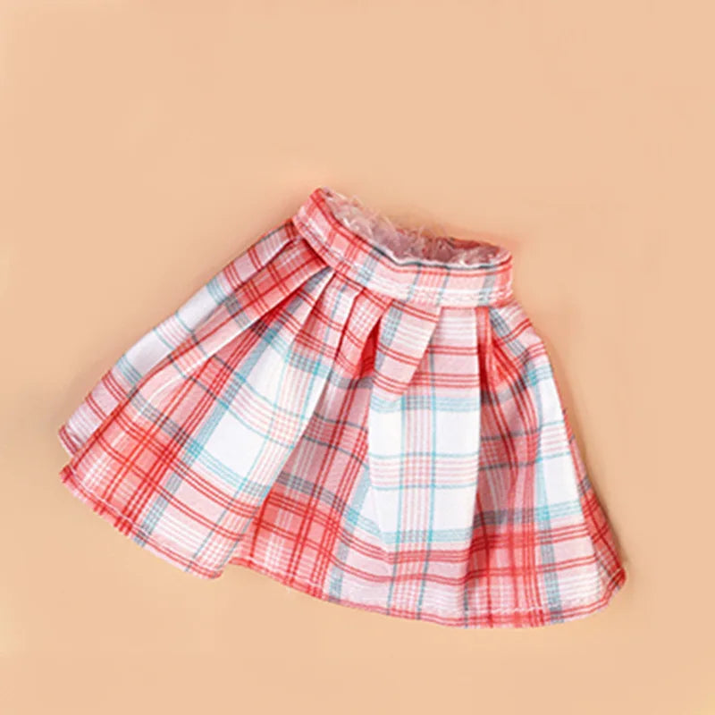 29-30cm Doll Clothes/Short Dress Fashion Tops Hoodies Sweatshirt Casual Wears 1/6 Dolls Gym Clothing Dolls Accessory