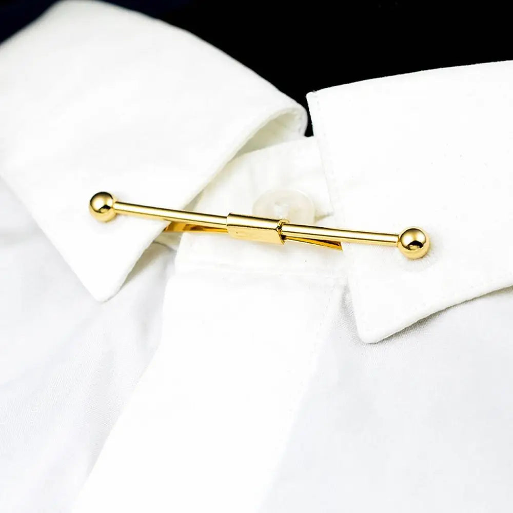 Pendent Non-injury Clothing High-grade Prevent Exposure Tassel Women Collar Bar Tie Clip Men Collar Clip Neckwear Accessories