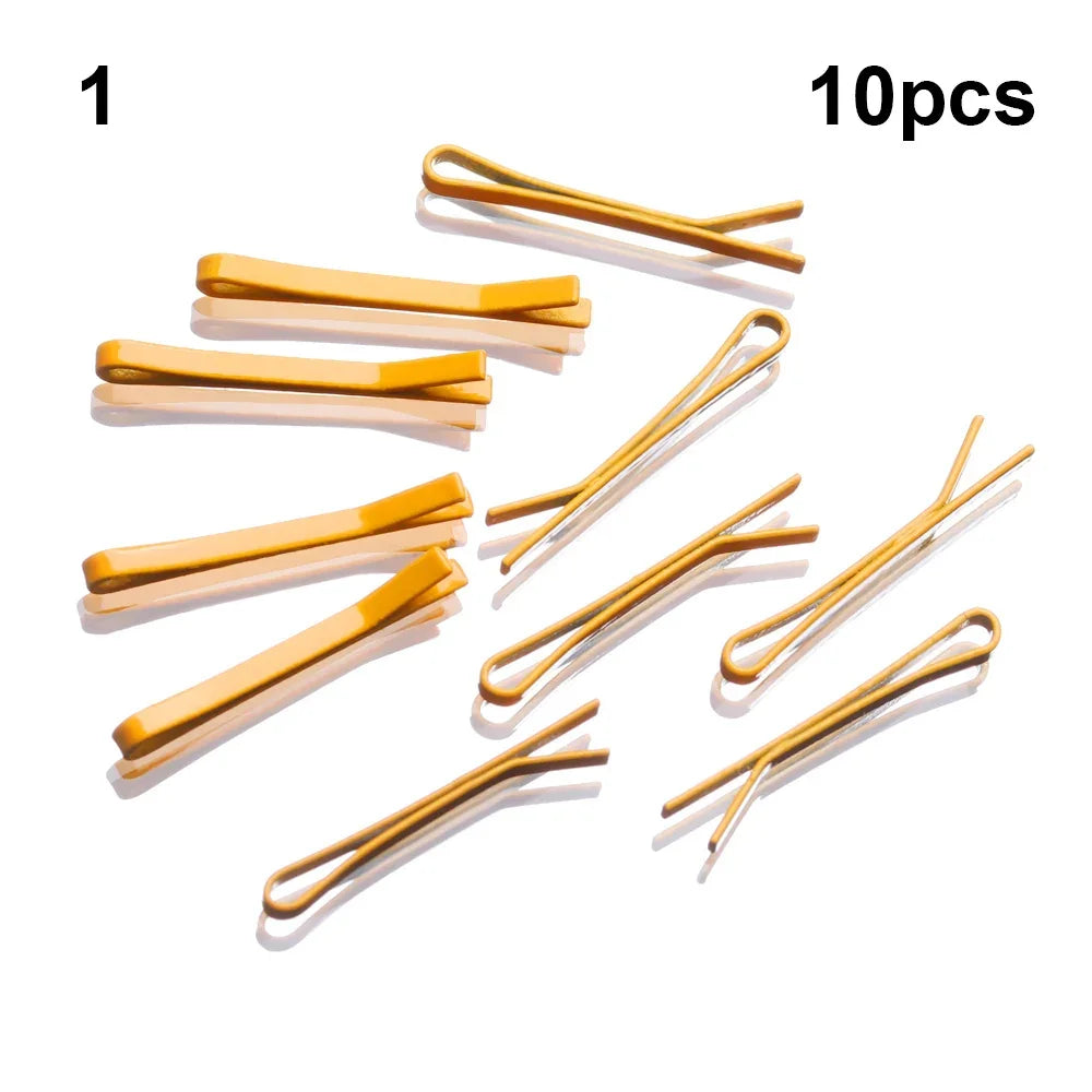 Doll Hair Clips (10pc Metal)