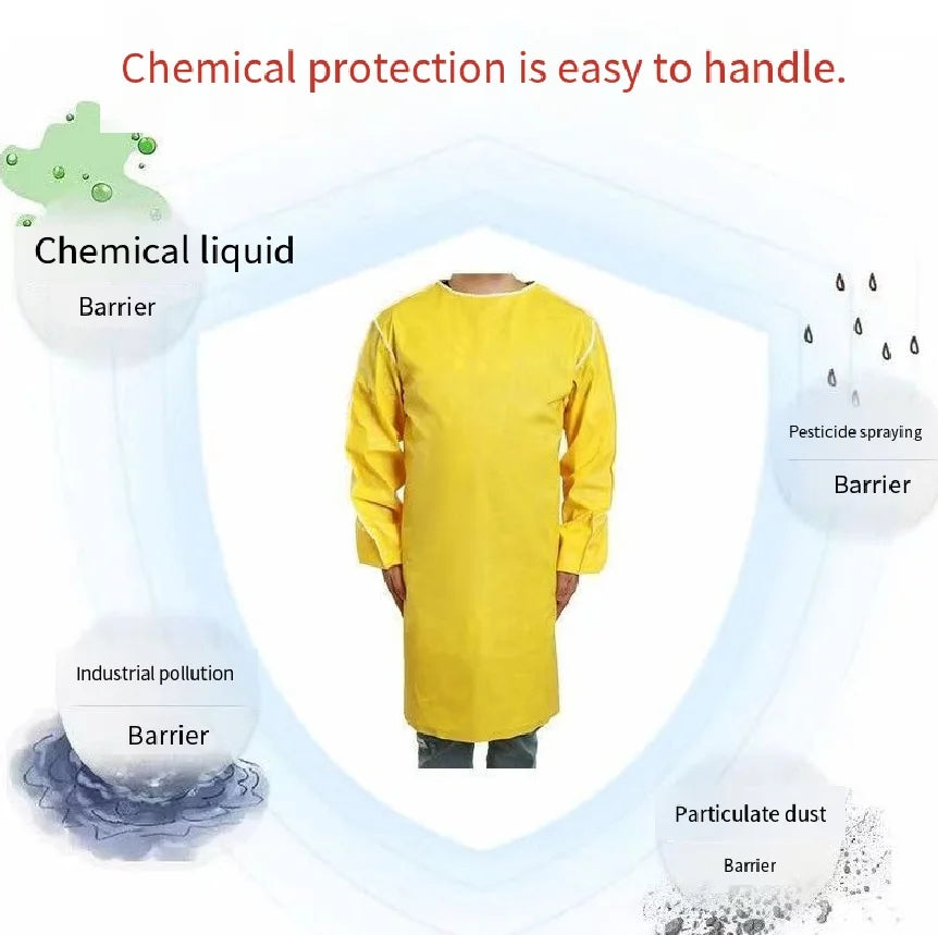 Chemical protective clothing, complete set of acid and alkali resistant aprons, chemical protective clothing, acid and alkali re