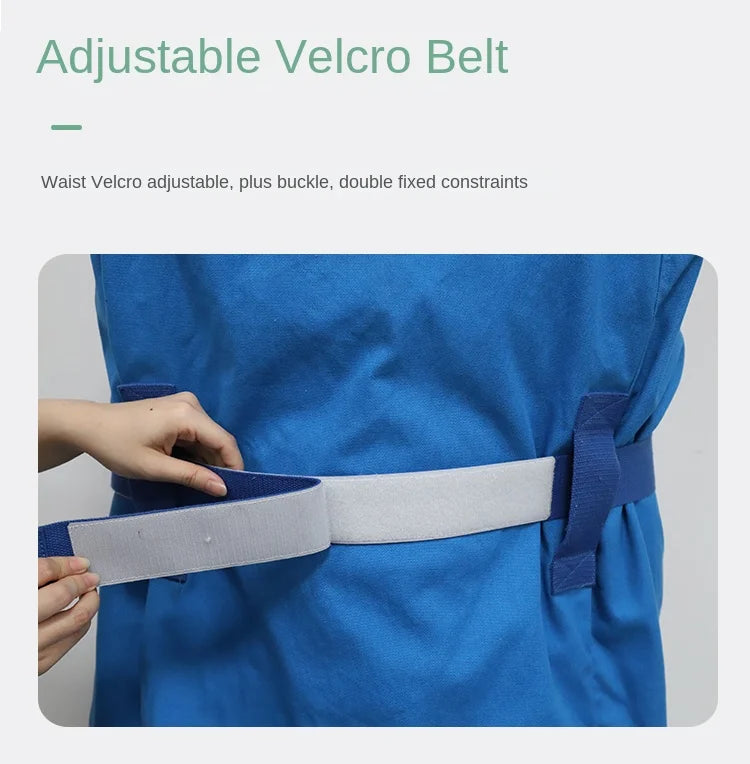 New Protective Restraint Clothing Oxford Cloth Safety Clothing Breathable Back Buckle Hidden Sleeves Portable Wear-Resistant