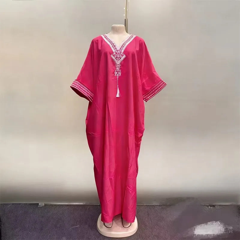 Abayas For Women Dubai Luxury 2025 African Muslim Fashion Dress Caftan Marocain Evening Party Dresses Boubou Robe Djellaba Femme