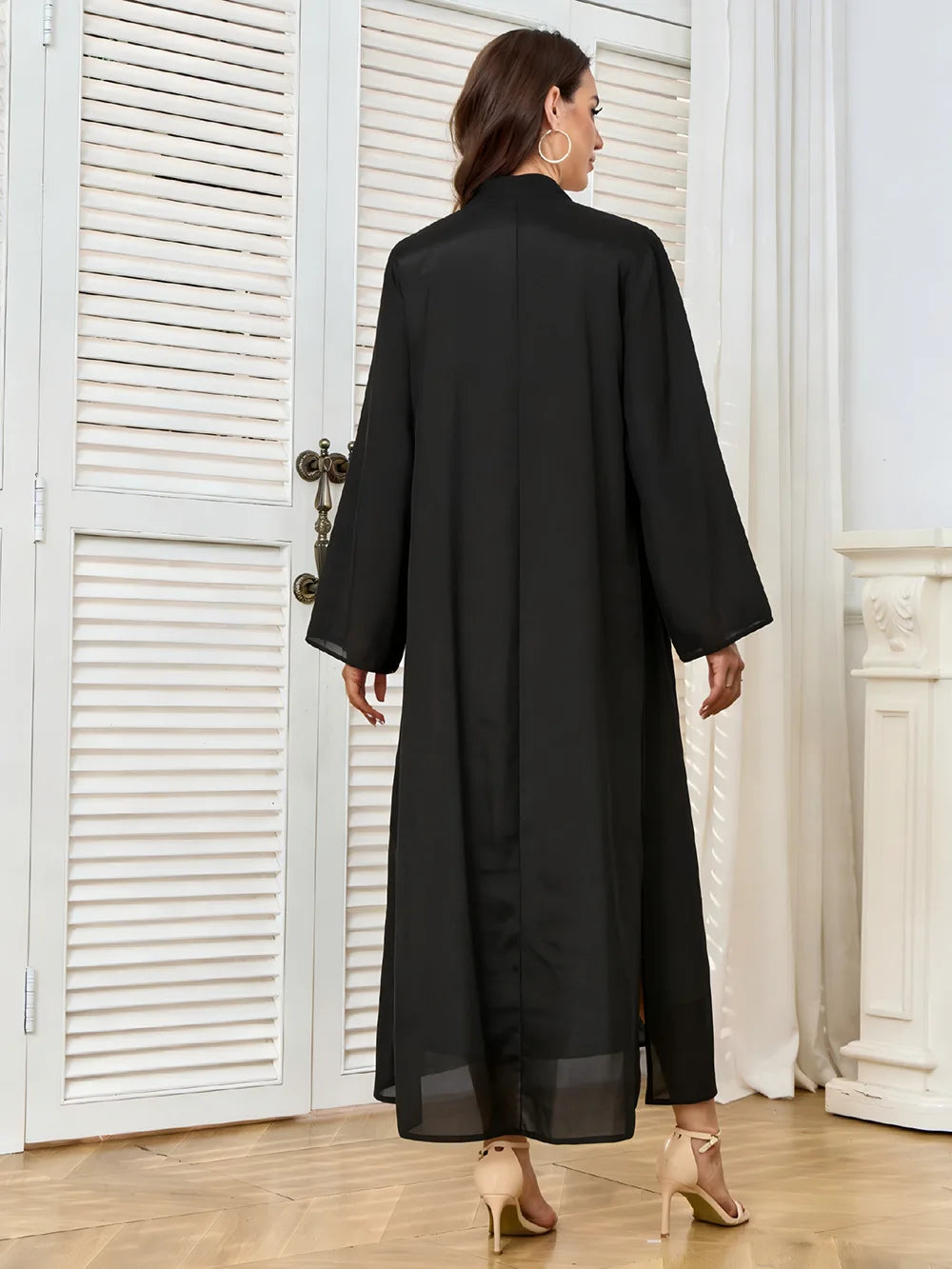 Africa Clothing Women Middle East Muslim Dress Eid Arab Beaded Islam Femme Party Jalabiya Turkey Abaya Moroccan Kaftan Robe