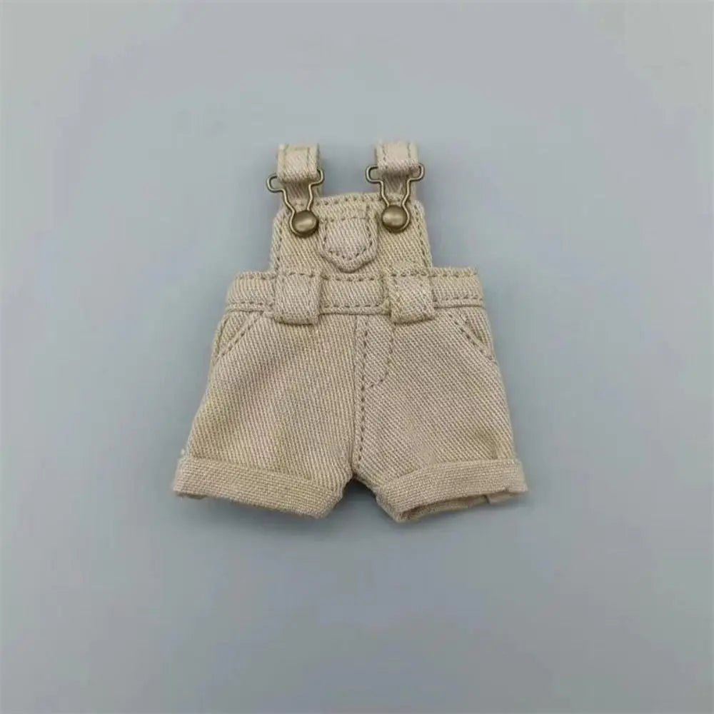 Accessories Casual Wears OB11 Denim Pants Playing House Dress Up Clothes Overalls Outfit Trousers Jeans Pants Girls