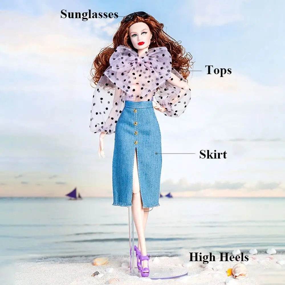 Fashion supermodel Elegant Dress Casual Wears DIY Accessories Princess Dresses Suit Party Bags