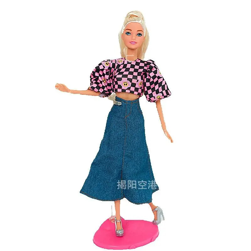 New 30cm doll clothes for  30 cm doll dress 1/6 fashion suit evening clothing