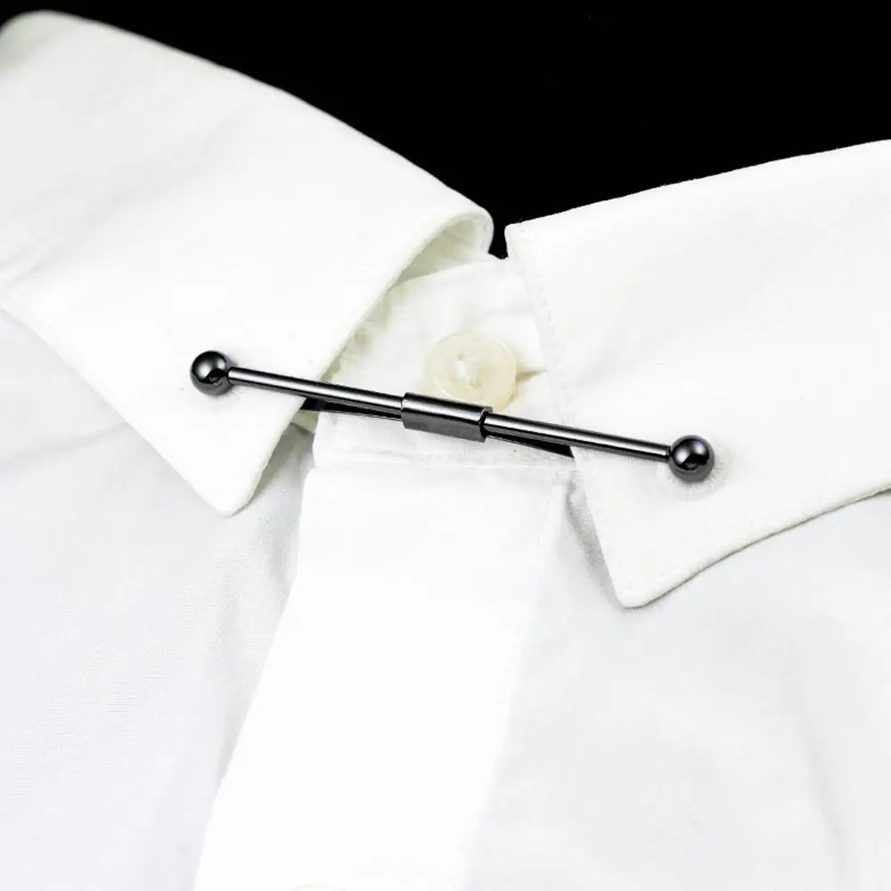 Pendent Non-injury Clothing High-grade Prevent Exposure Tassel Women Collar Bar Tie Clip Men Collar Clip Neckwear Accessories
