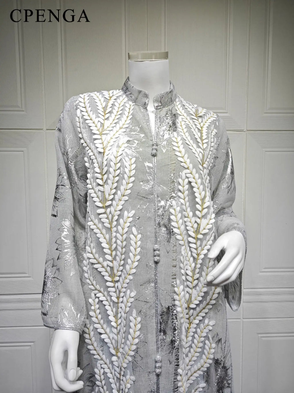 Luxury Embroidery Dubai Abaya Dress for Muslim Women Elegant Eid Islamic Party Jalabiya Clothing New Turkey Moroccan Kaftan Robe