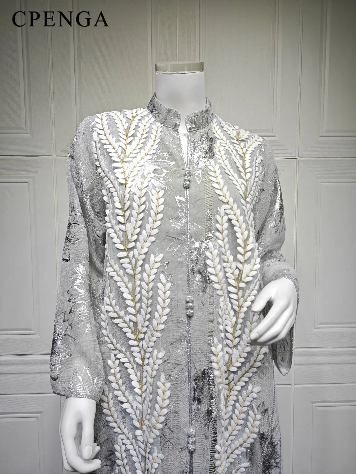 Luxury Embroidery Dubai Abaya Dress for Muslim Women Elegant Eid Islamic Party Jalabiya Clothing New Turkey Moroccan Kaftan Robe