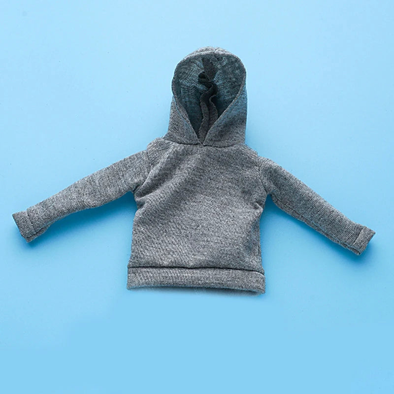 29-30cm Doll Clothes/Short Dress Fashion Tops Hoodies Sweatshirt Casual Wears 1/6 Dolls Gym Clothing Dolls Accessory
