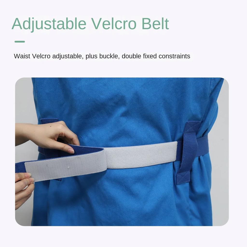 New Protective Restraint Clothing Oxford Cloth Safety Clothing Breathable Back Buckle Hidden Sleeves Portable Wear-Resistant