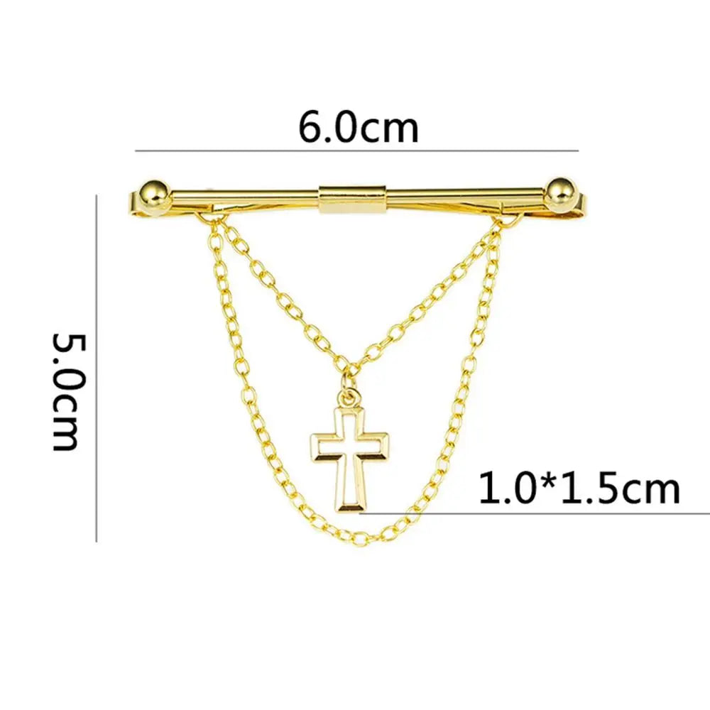 Alloy High-grade Prevent Exposure Non-injury Clothing Men Collar Clip Women Collar Bar Neckwear Accessories Tie Clip
