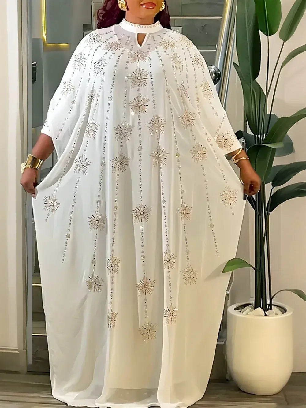 Abayas For Women Dubai African Muslim Fashion Dress Caftan Marocain Evening Party Dresses Chiffon Boubou Robe Djellaba Femme
