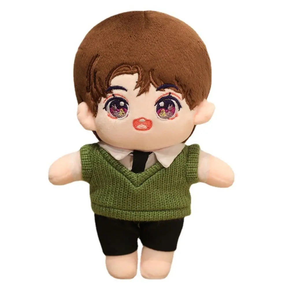 Accessories Knitted Sweater Cotton Clothes Pants Dress Up 20cm Overalls T-shirt Outfit 's Clothing Idol