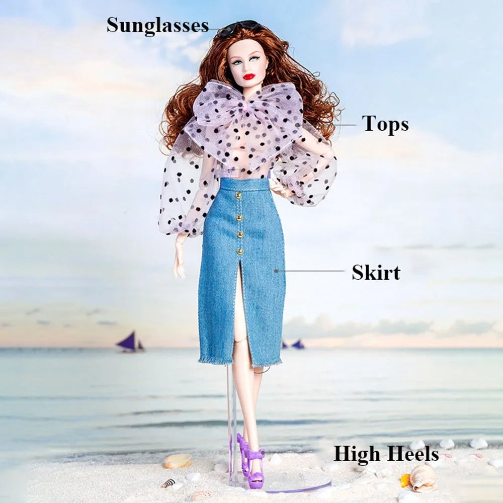 Fashion supermodel Elegant Dress Casual Wears DIY Accessories Princess Dresses Suit Party Bags