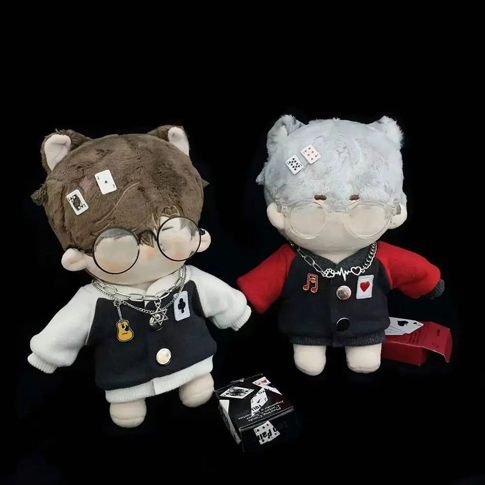 Coat  Accessories Changing Dressing Game Cotton  Dolls Baseball Uniform Embroidery Jackets 20cm  Clothes
