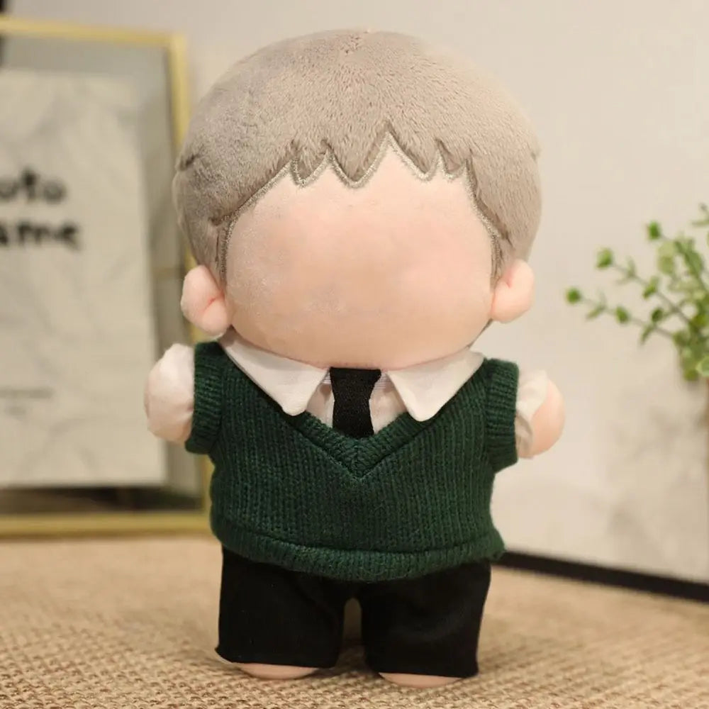 New Doll Clothes for 20cm Dolls Overalls Accessories Plush Doll's Clothing Sweater Stuffed Toy Dolls Outfit for Korea Idol Dolls