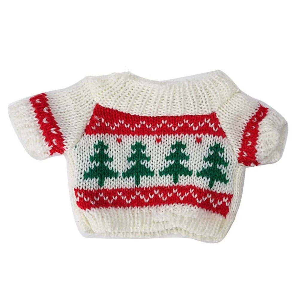 New Doll Clothes for 20cm Dolls Overalls Accessories Plush Doll's Clothing Sweater Stuffed Toy Dolls Outfit for Korea Idol Dolls